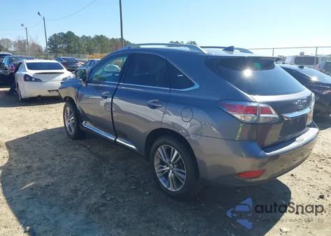 2015 Lexus Rx 350 из США, поврежденный, VIN 2T2ZK1BA9FC160501